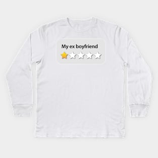 My ex boyfriend Kids Long Sleeve T-Shirt